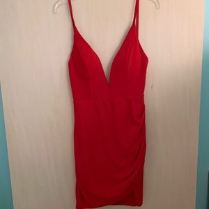 Hello Molly red cocktail dress (size S)